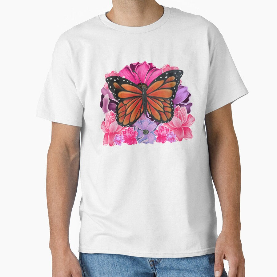 Blooming Wings: Floral Butterfly Fantasy by ArtflyStudio