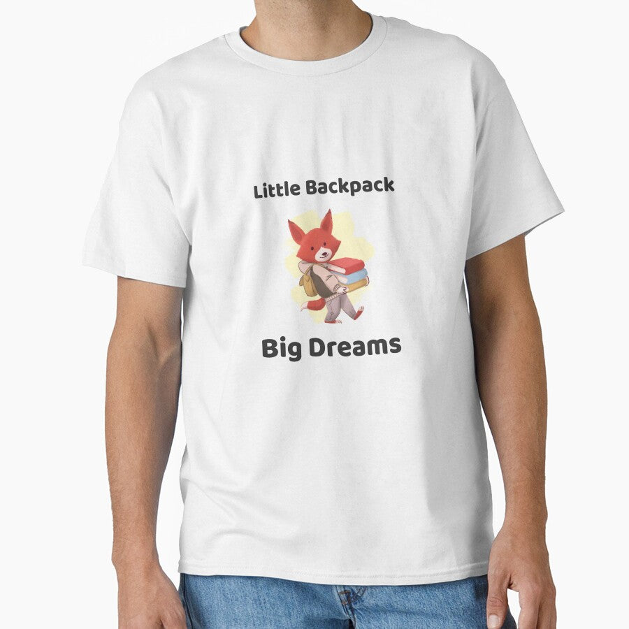 Small Backpack Big dreams shirt for back to school elementary schoolers by ShirtStudios99