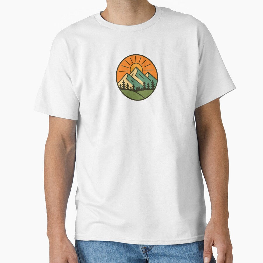 Mountain Adventure Badge – Minimalist Outdoor Design by OnPointOutfits