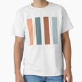 Retro Stripes: Desert Orange, Greeny Blue, Maroon, BlueGrey by Coral-Cases