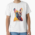 French Bulldog Minimal Bauhaus Art by OzzFrequency