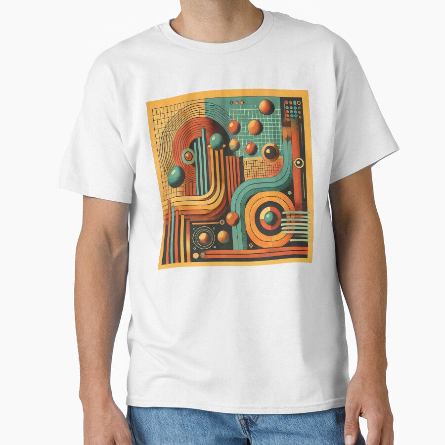 Nostalgic Retro Futurism Abstract Design by Abdulra7man369