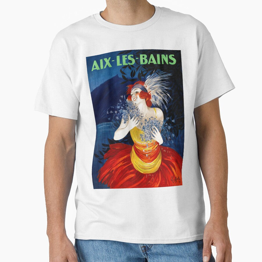 Vintage Travel Poster France Aix les Bains by nyCatron00
