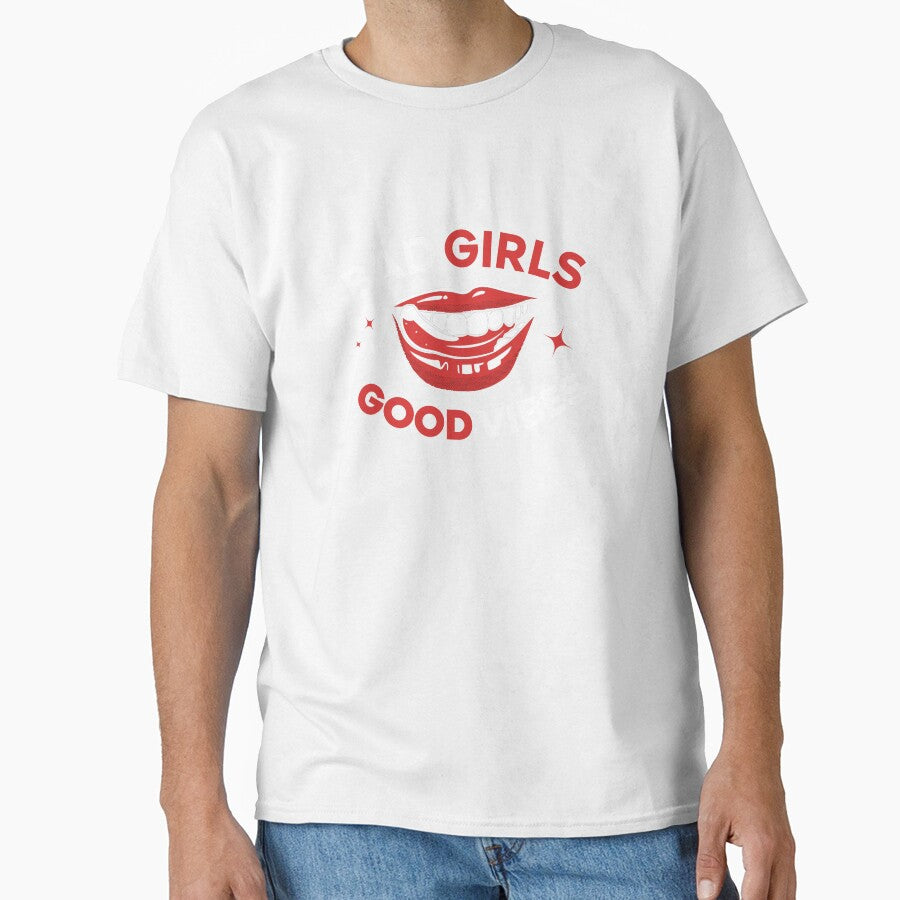 Bad girls good vibes red hot lips licking tongue by portrait4you