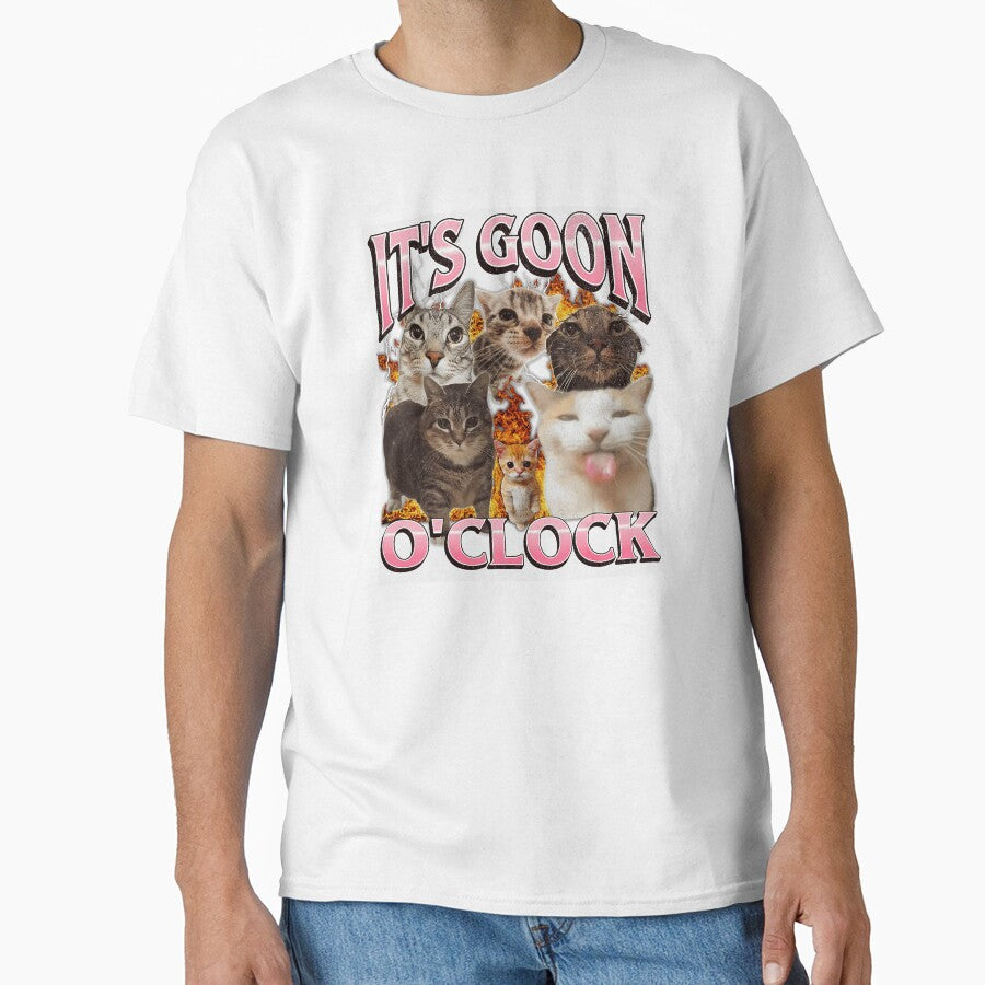 It’s Goon O’Clock Funny Chaotic Cat Meme by tadmercado
