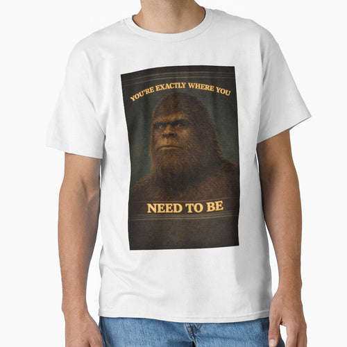 "You’re Exactly Where You Need To Be" – Cursed Affirmation by Absurd Cult Co.