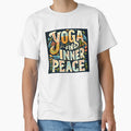 Yoga Find Inner Peace, typography by maxmaj