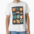 Mid-Century Retro Futurism Cat Planets Poster: A Playful Cosmic Exploration by Barbzzm