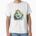 Mother Earth Nature Goddess Protect The Planet Design by zamiokaline