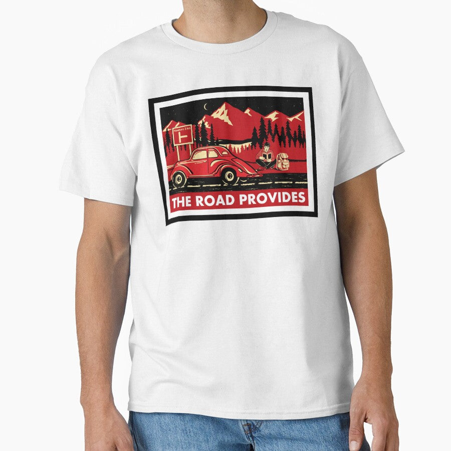The Road Provides Landscape by The Road Provides