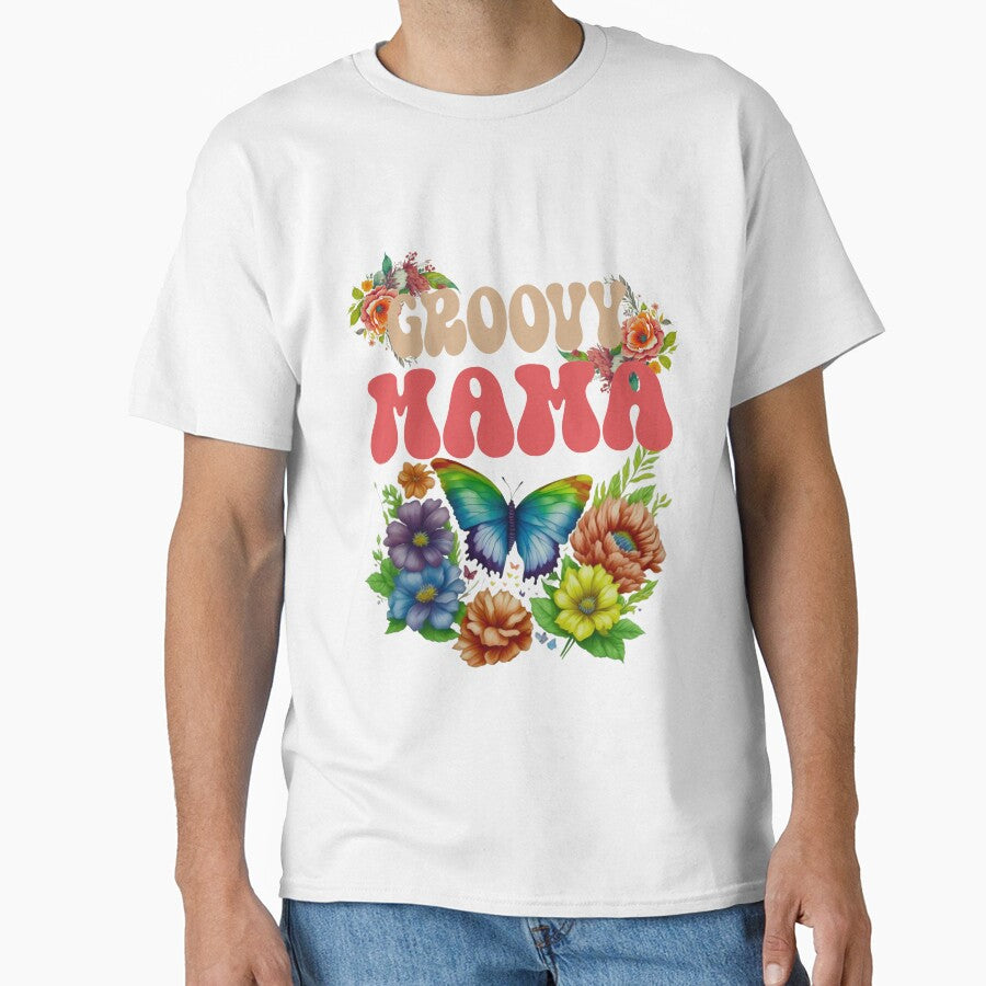 Mama Groovy Floral, Groovy Mama by orangeblue21