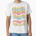 Pastel Rainbow Wavy Stripe Pattern by SassyArtistry