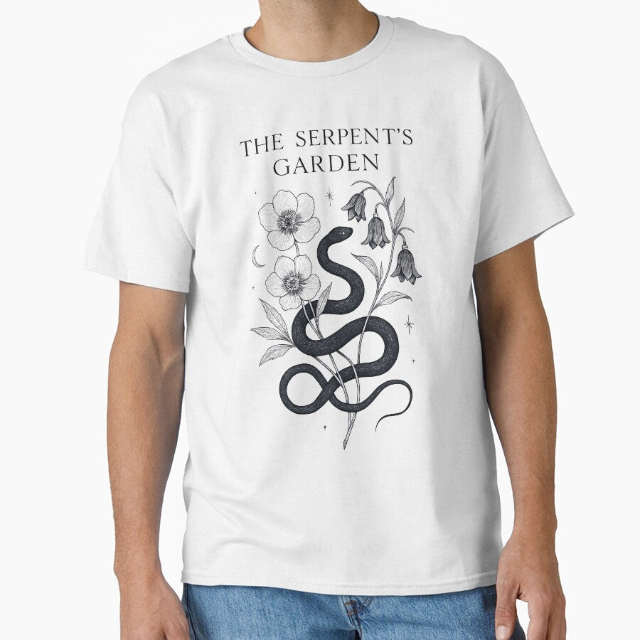 The Serpent's Garden - Gothic Botanical Illustration by Keith & Sandra Barkevich
