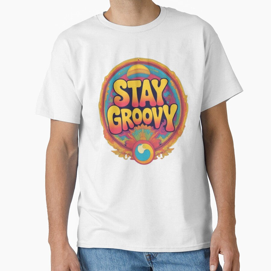 Stay Groovy 70s Retro Wavy Typography by Rafael Bee