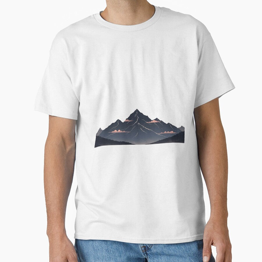 Minimal Mountain Landscape by Articooler