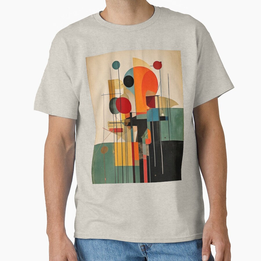 MCM Geometric Abstract – Earth Tones Retro Art Print - Mid-Century Modern by CattlettArt