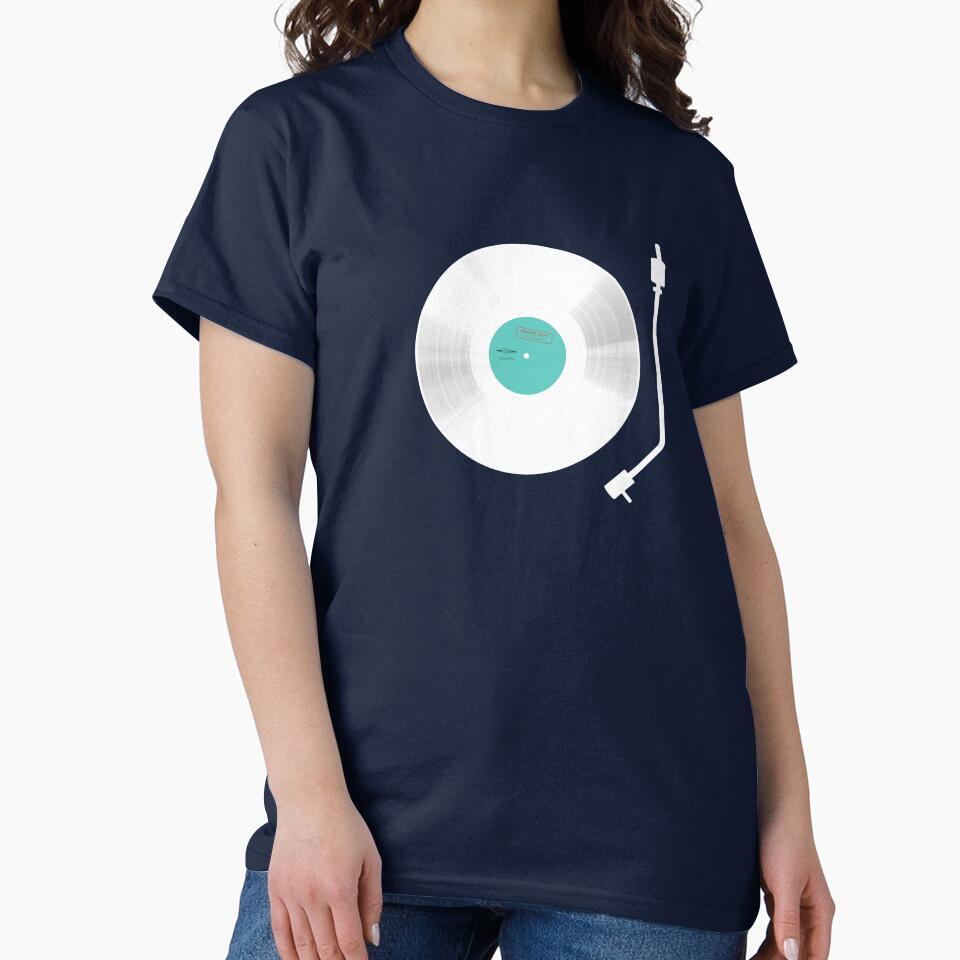 Vinyl record promo copy with turntable arm by Asterisk-a
