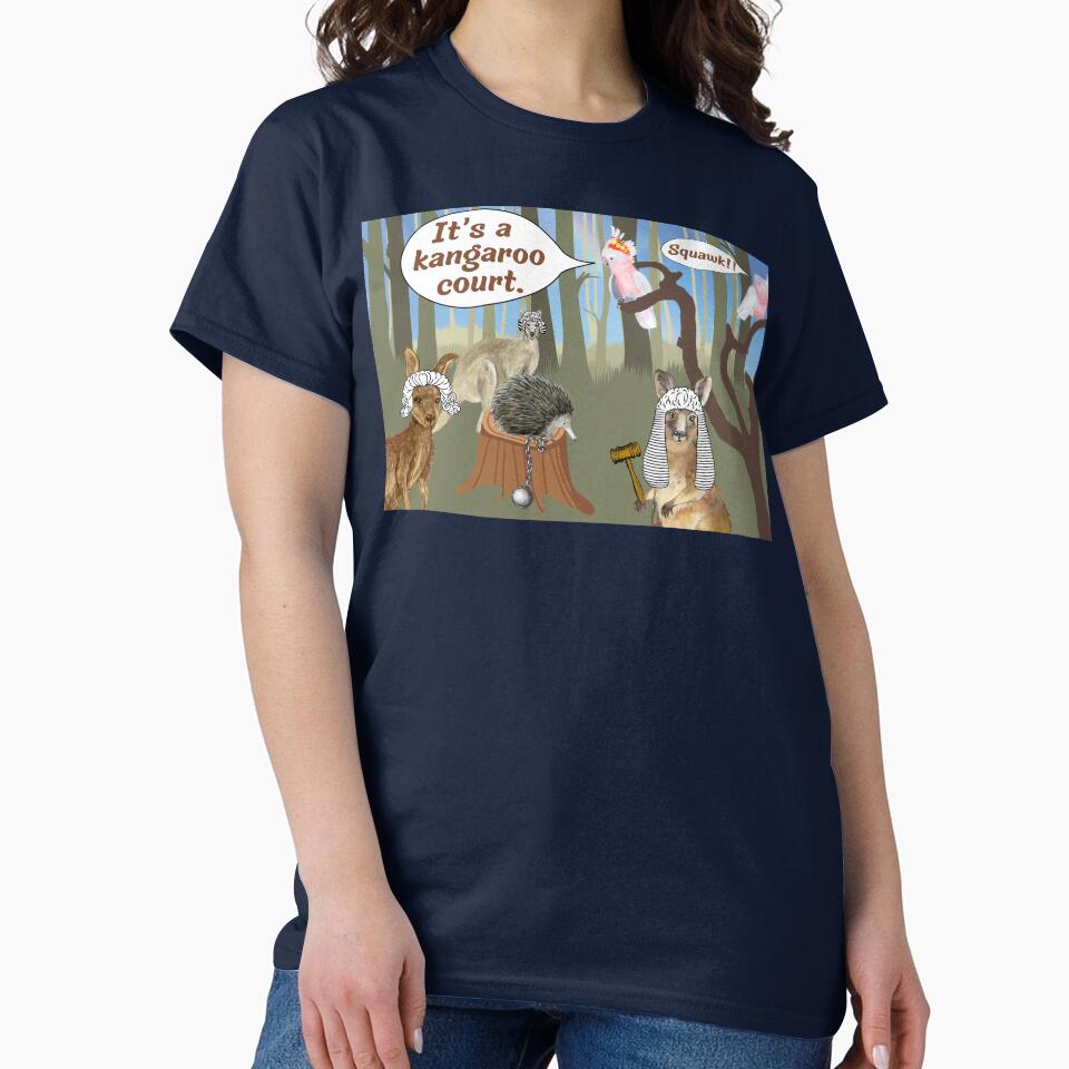 Kangaroo court idiom law and order by bushwombat