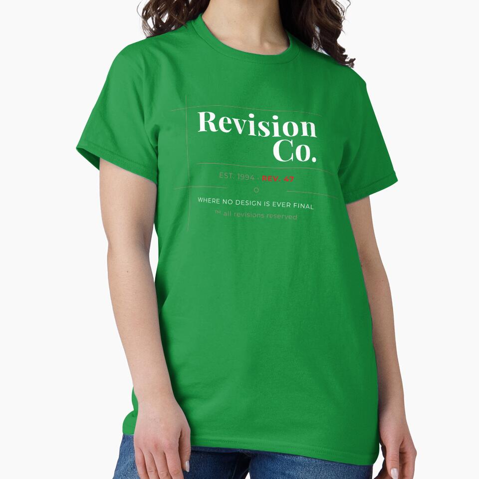 Revision Co.  Architecture Humor Shirt by BlueprintBold