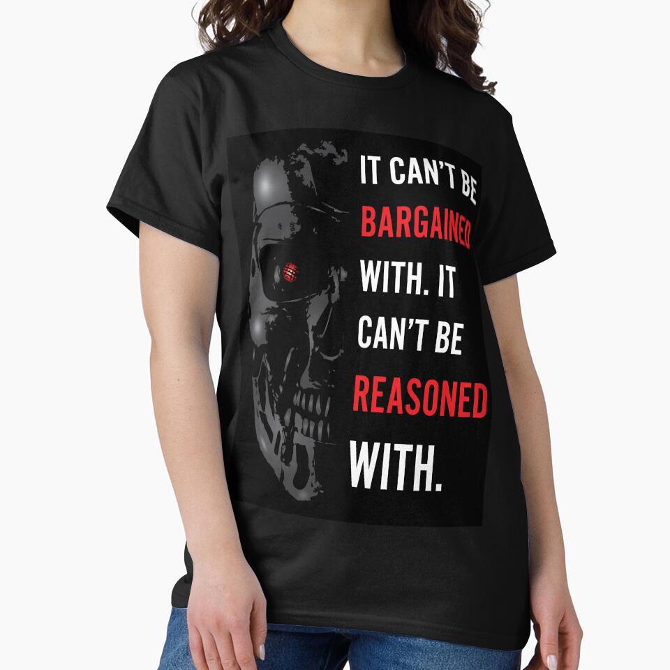 Iconic Cyborg Warrior T-Shirt – Sci-Fi Robot Cinema Inspired Design by LostVikingtees