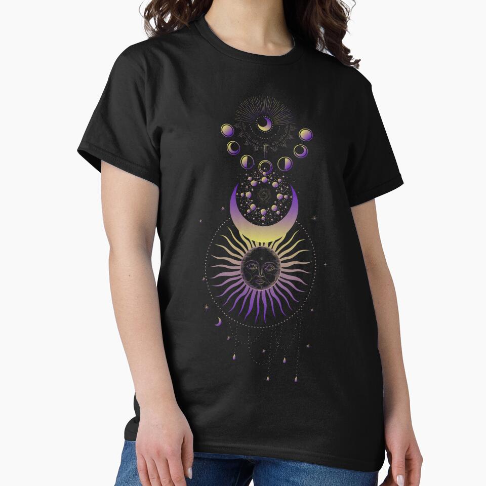 Celestial Sun with Moonphases by KingersDesigns
