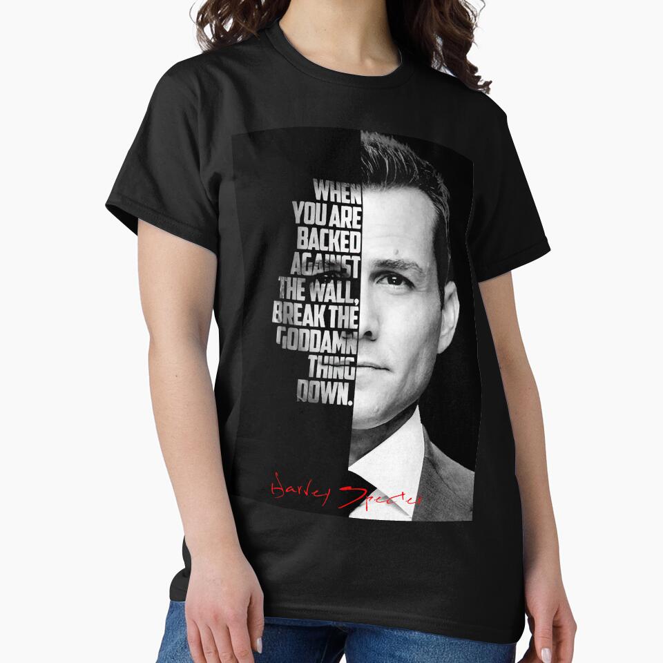 Black and white Harvey Specter quote. by Enea Kelo
