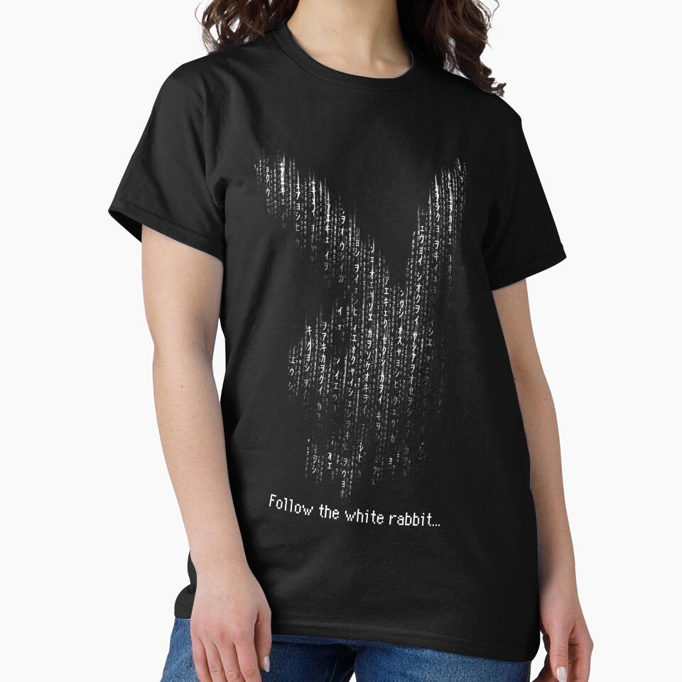 Follow The White Rabbit Matrix Digital Code by svnthaesis