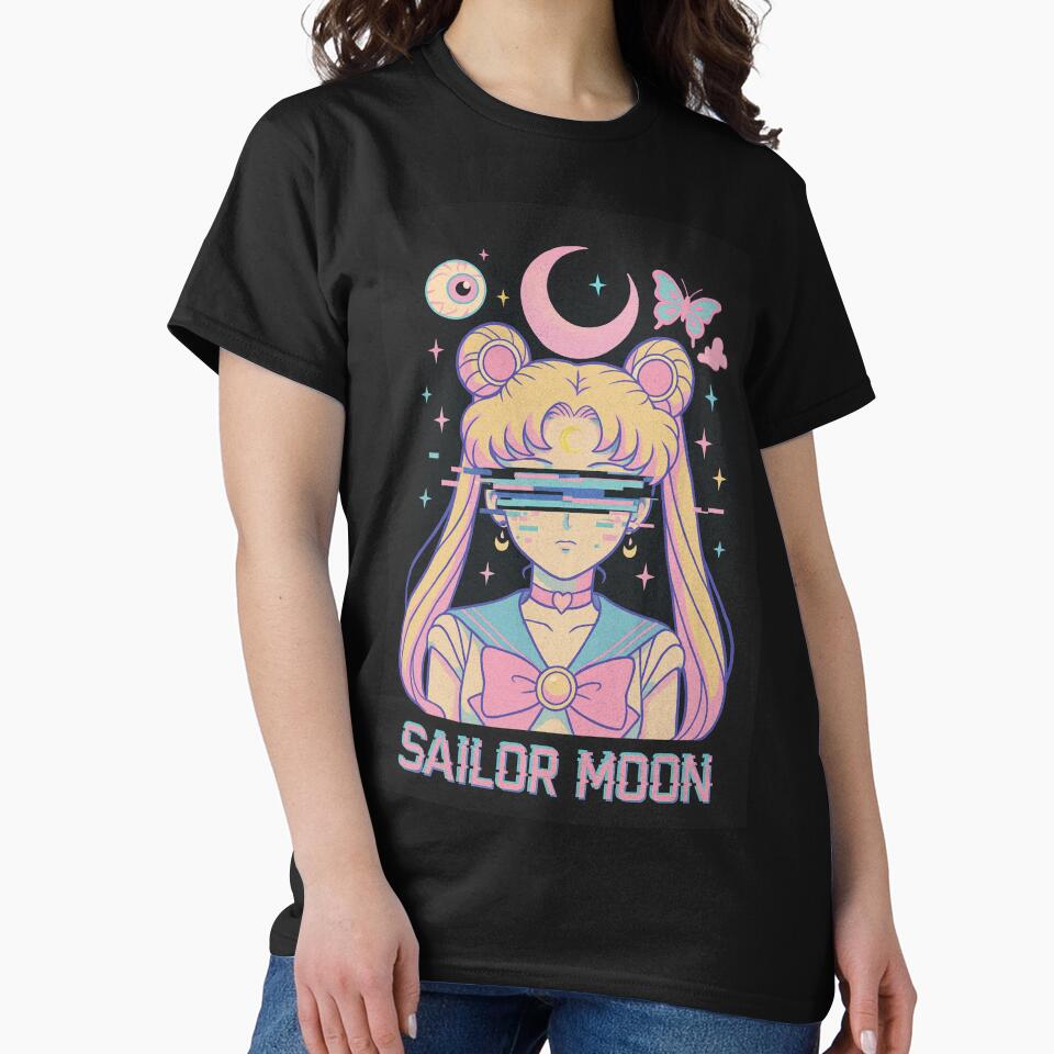 Vaporwave Sailor Moon by Messy Magic Studios