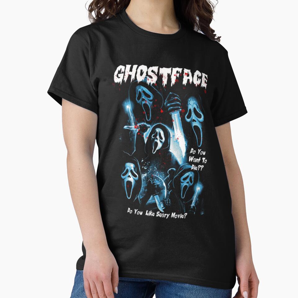 Funny Scray Horror Movie Halloween Vintage by Shadryx