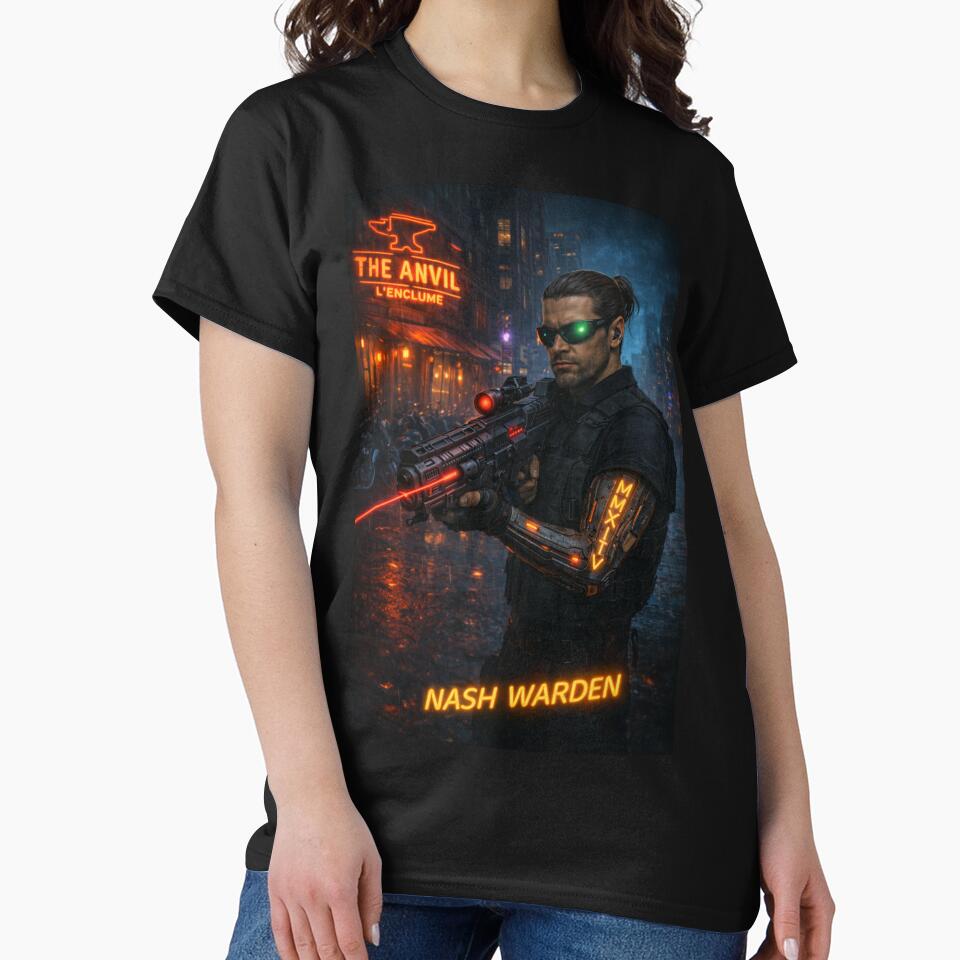 Nash Warden - mercenary - Neo Arkham 2040 by Beaurozier