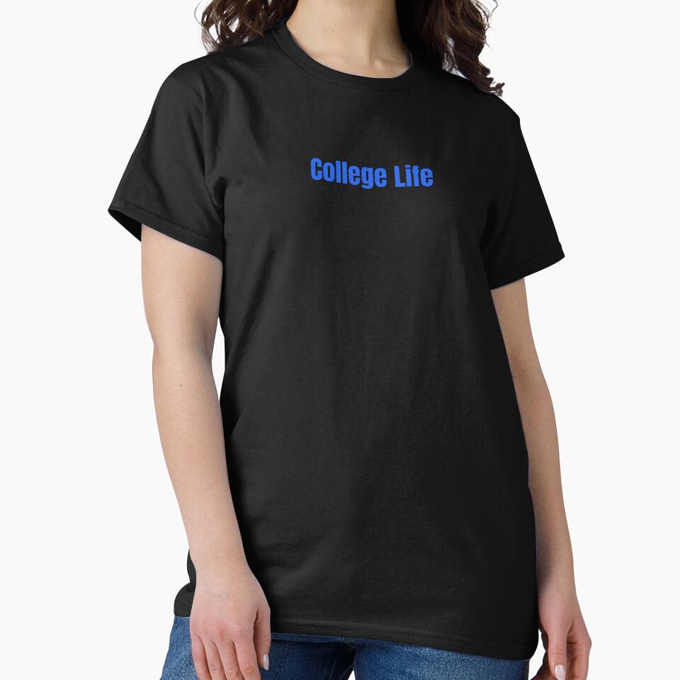 College Life Student Typography by VibeShift Studio