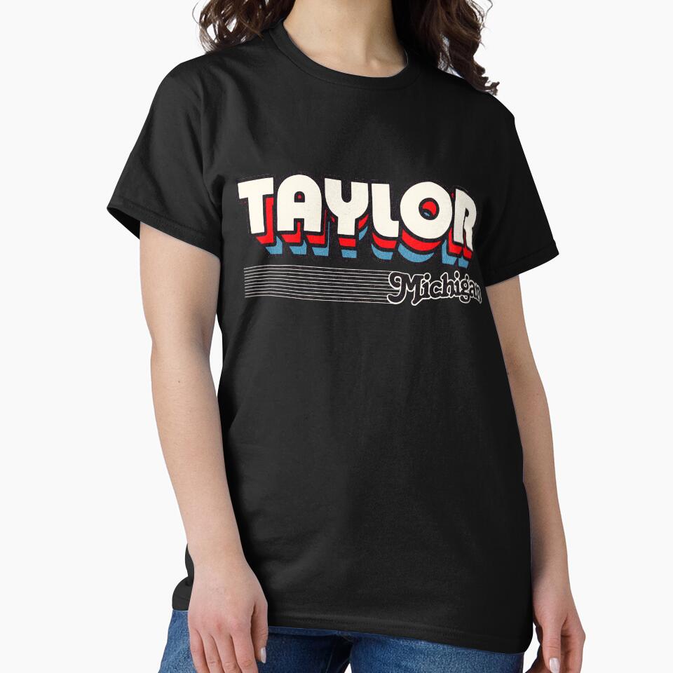 Taylor, Michigan | Retro Stripes by retroready