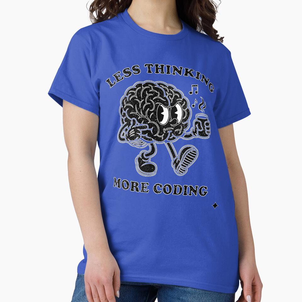 Programmer Humor Design – Adorable Brain Cartoon for Coders by InkSpireSport