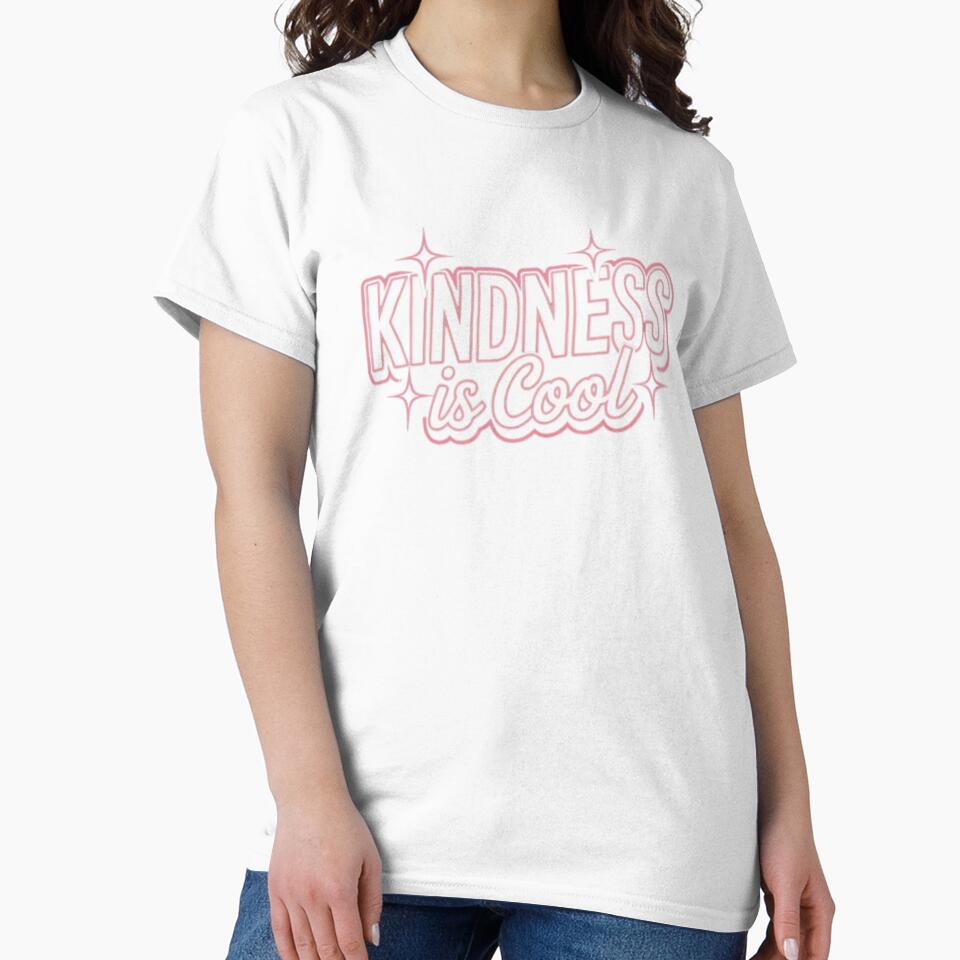Kindness Is Cool Positive Inspirational Quote Tee by Life Quotes