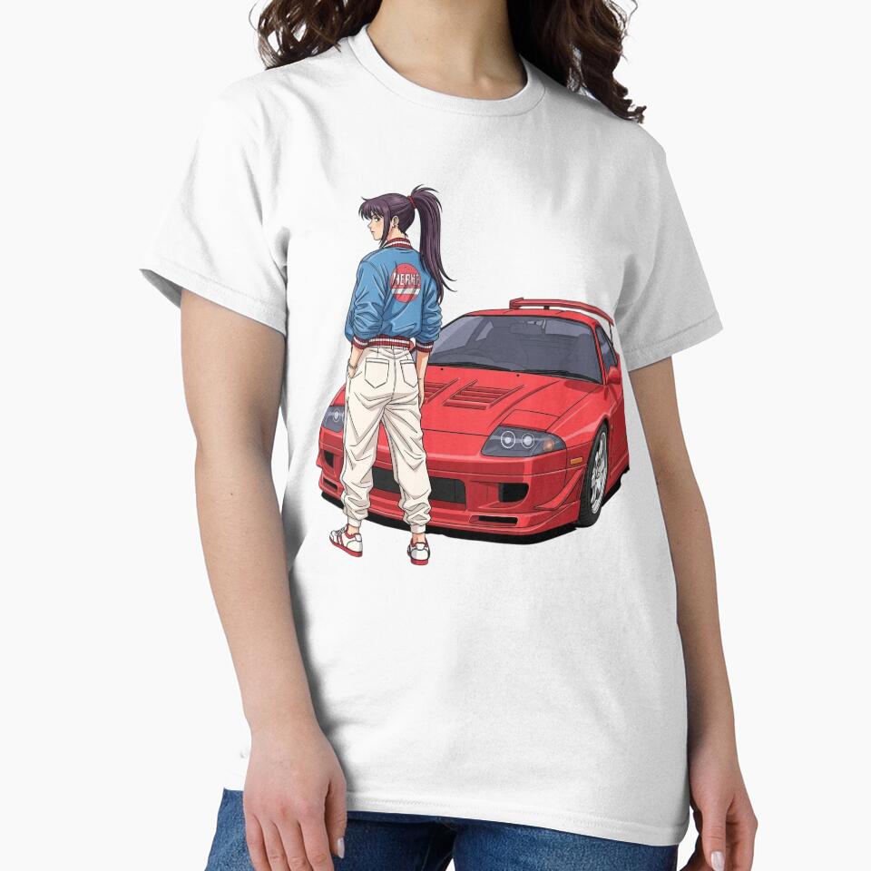 Anime Girl JDM Car Art by Pixel-Perfecto