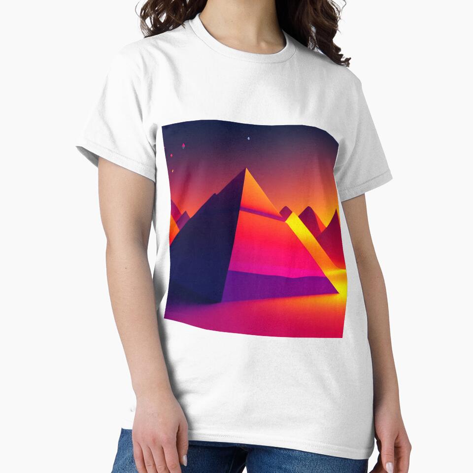Dark minimalist moutain geometry - 1 by SpecialForceART