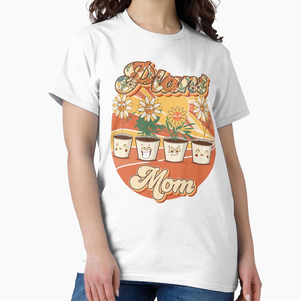 Mother day  plant mom mama lover groovy quote You Grow Girl by HomeCoquette
