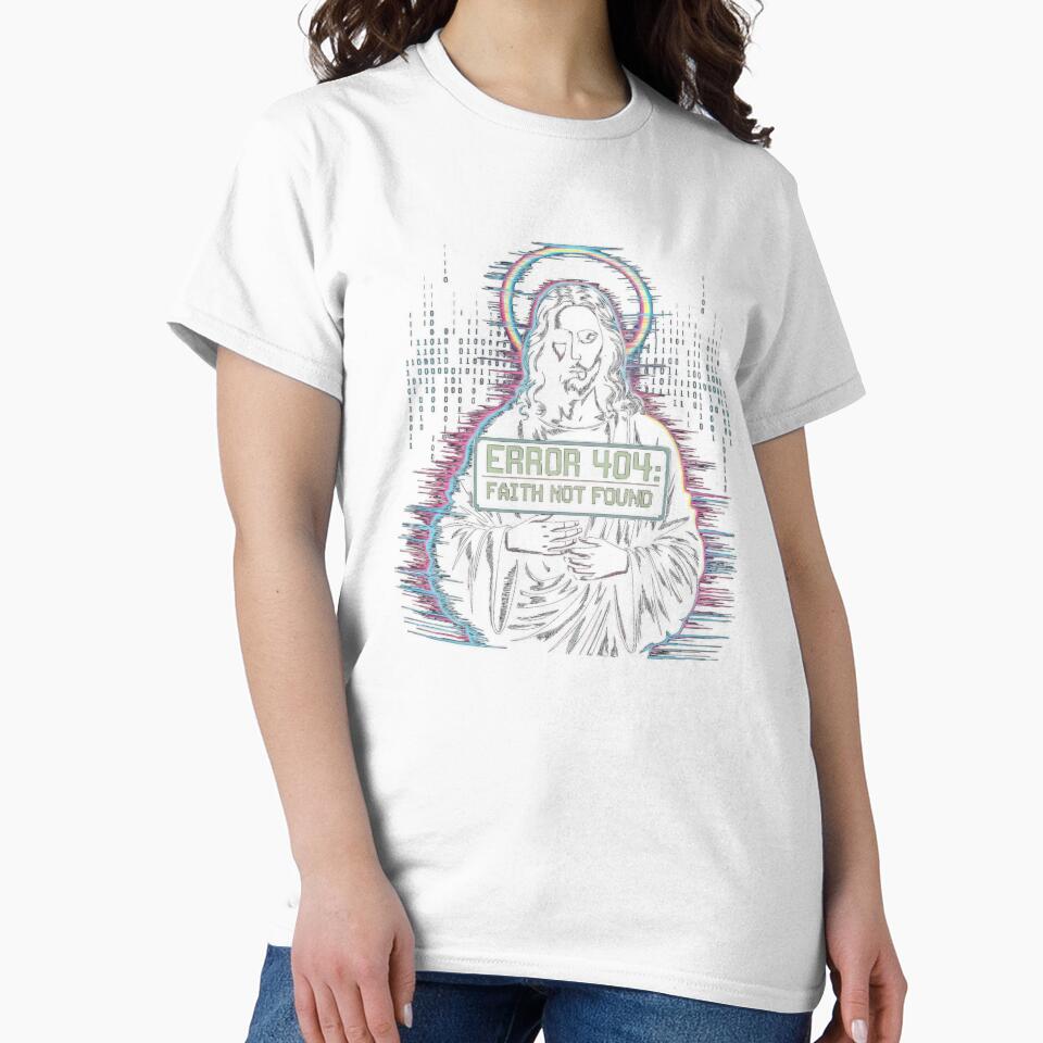 Glitch Jesus Error 404 Faith Not Found by ApproachingZion
