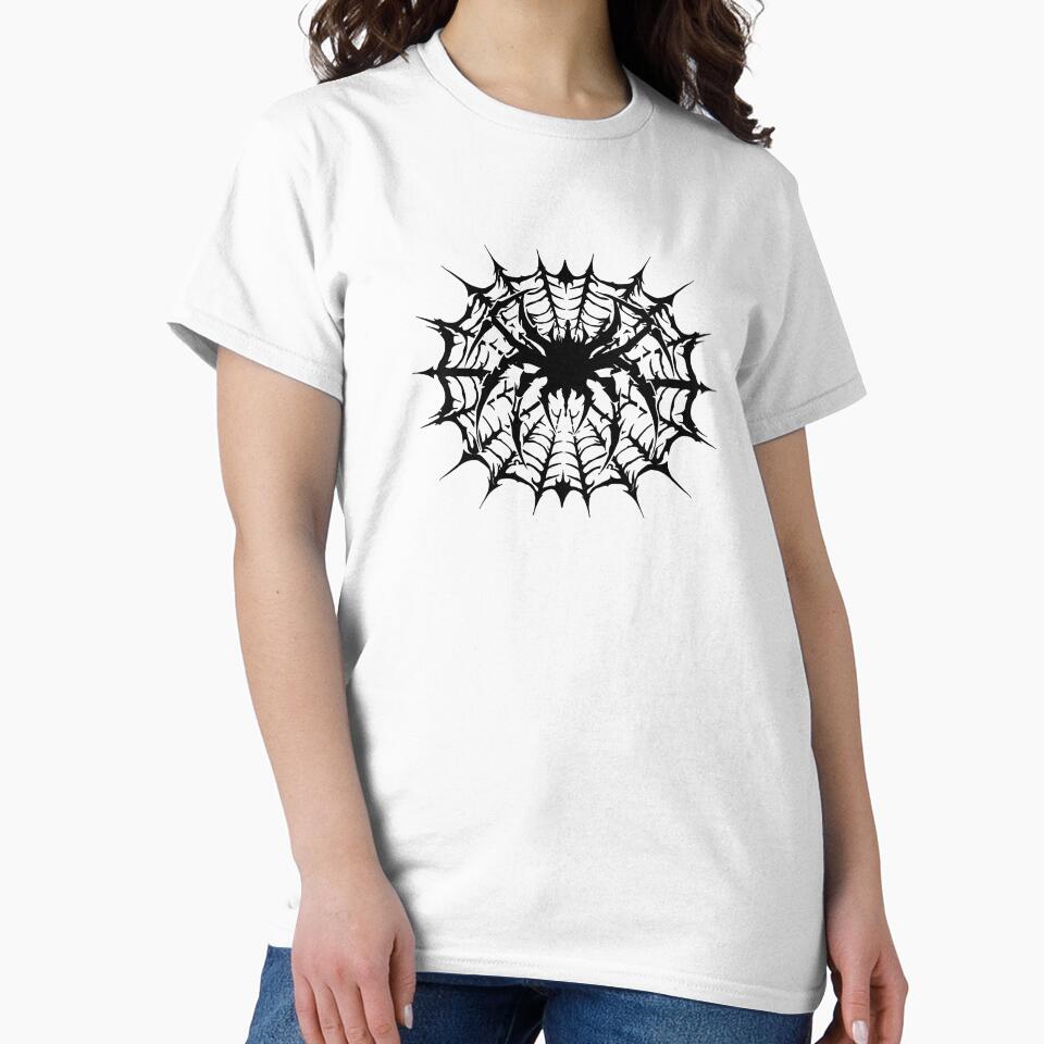 Dark cyber spider web by audreyvl1
