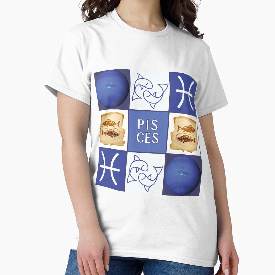 Pisces Fish Zodiac Astrology Design by Scotti Cohn