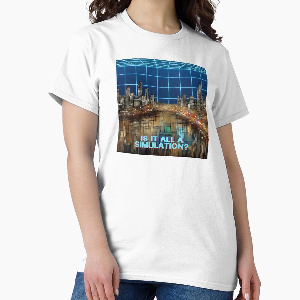 Do We Live in a Simulation? - Digital City by HausKatz