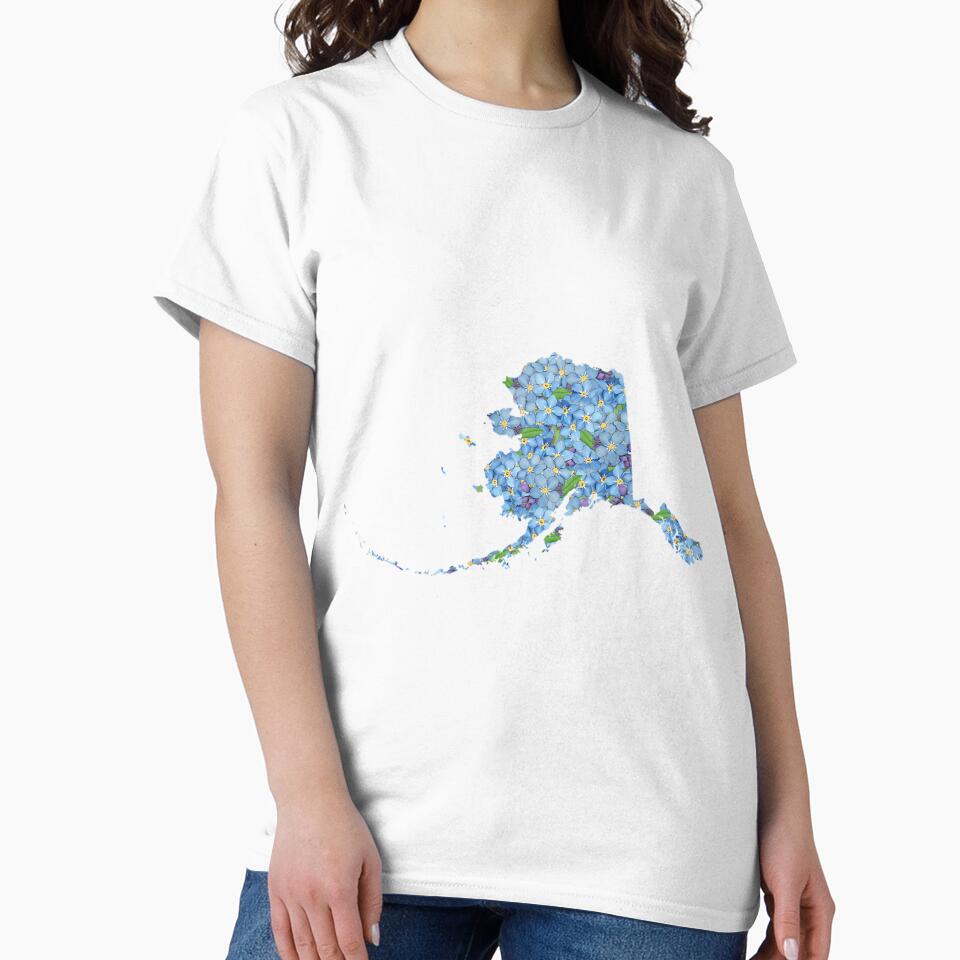 Alaska Wildflower Botanical Art by ycdzhajzn73