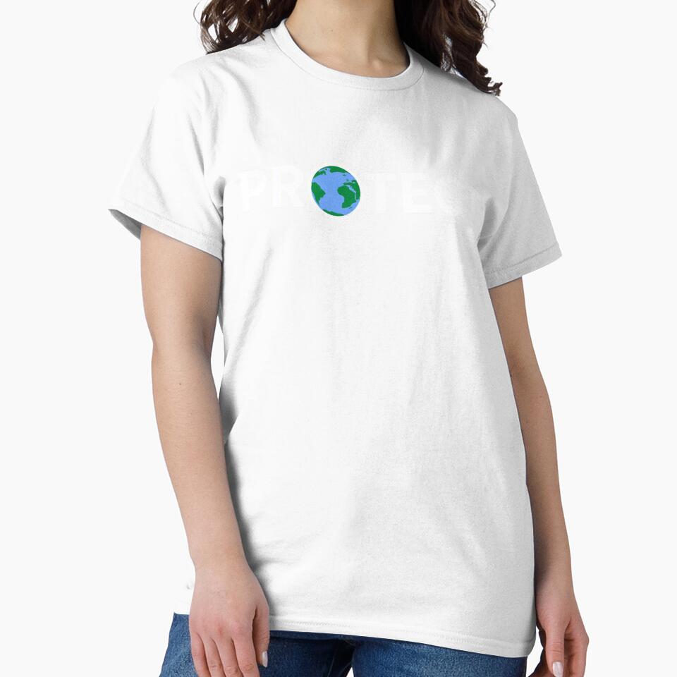 Protect Earth Minimalist Typography by Alex Songs