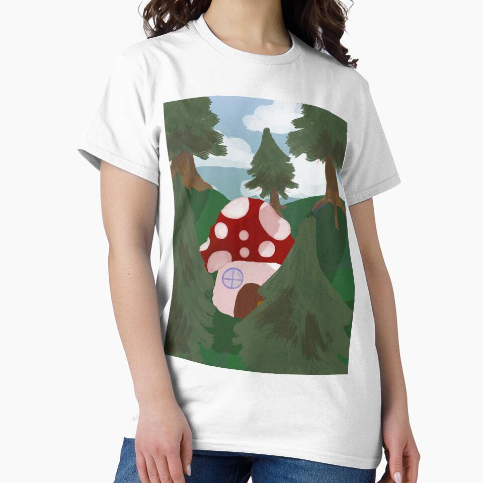 mushroom house by humanimplosions