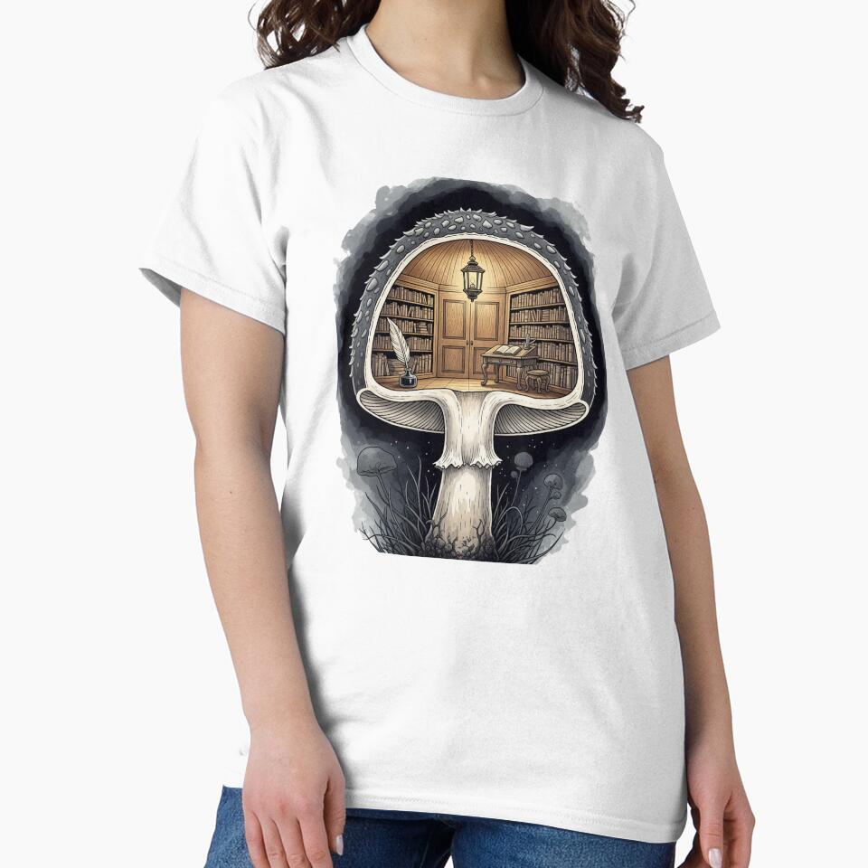 Dark Academia Mushroom by ColorVR