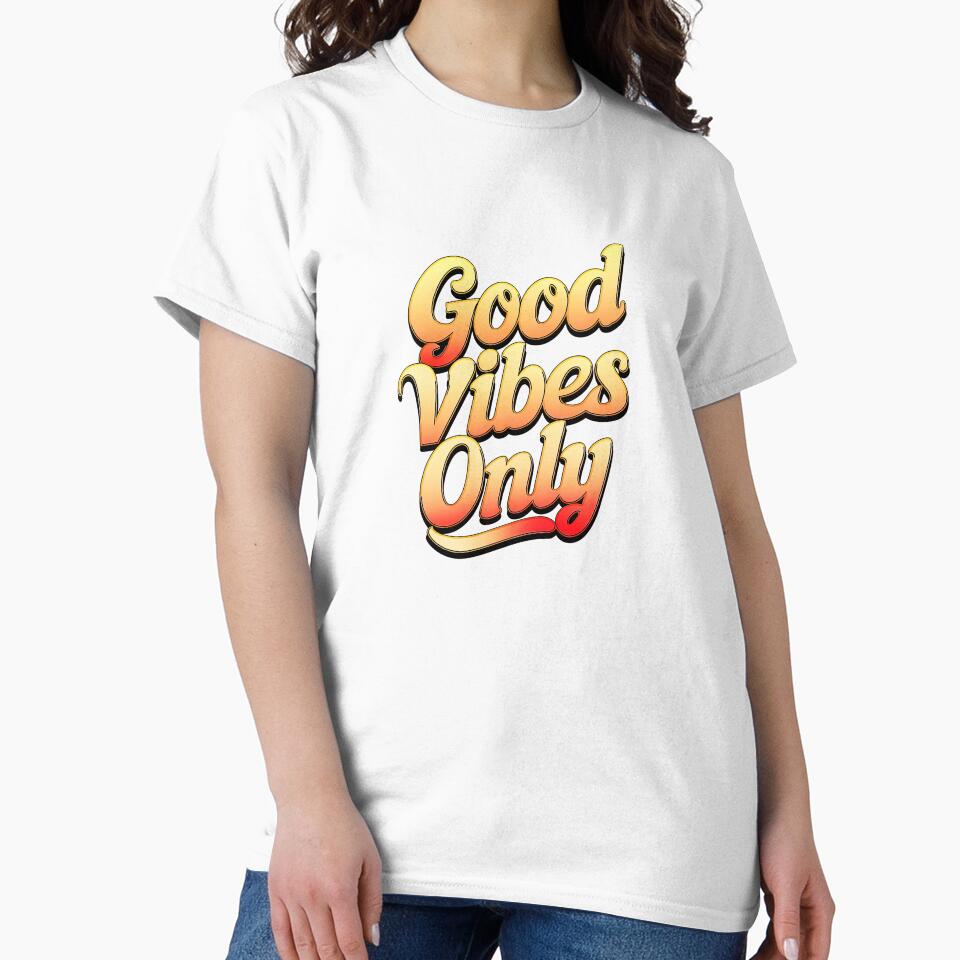 Good Vibes Only - Gradient Typography by jeasolar