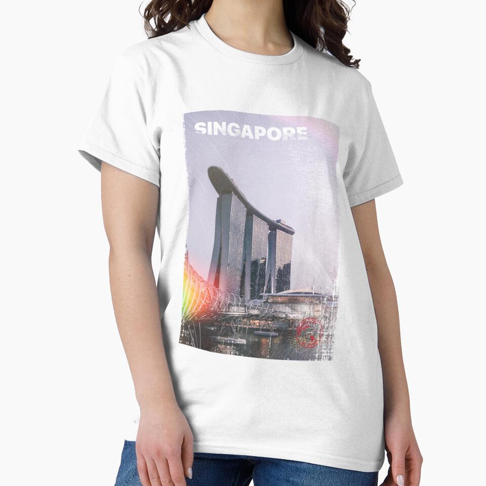 Vintage Singapore Poster | Places of the World by Visitify