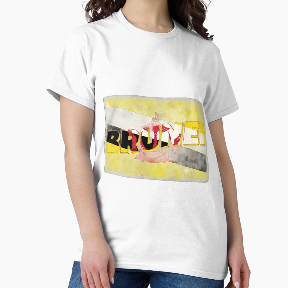 Brunei Vintage style retro souvenir by DeveloperProp0