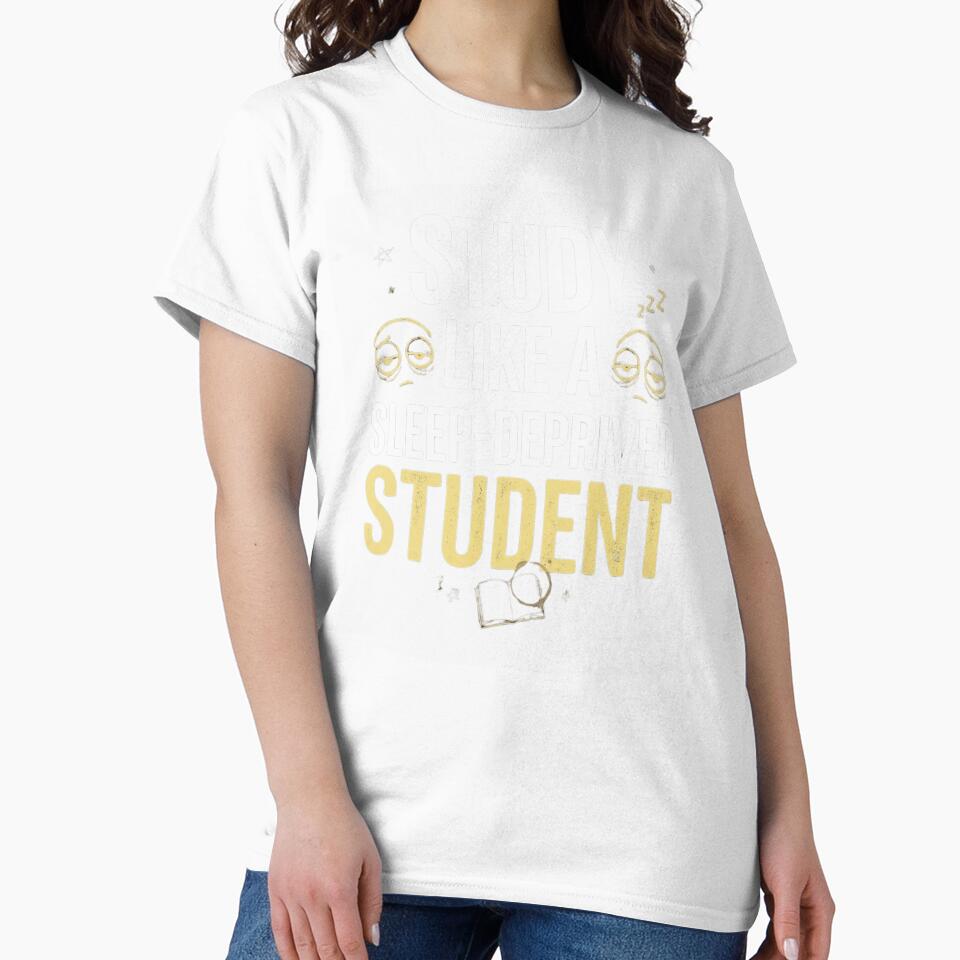 Sleep Deprived Student Funny Study Motivation by Amr Darwish Graphic designer