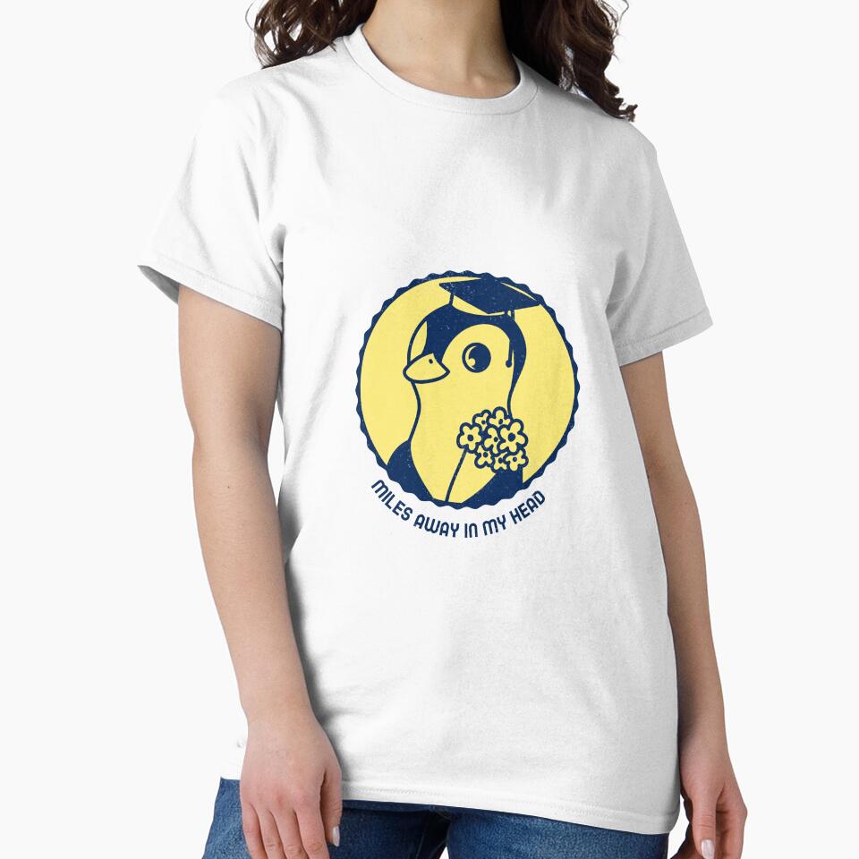 Miles Away In My Head Distracted Med School Penguin Gift by Nourishive